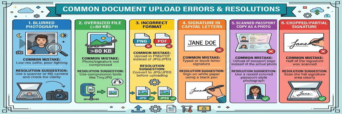 Common Mistakes- CAT 2026 Document Upload Guidelines