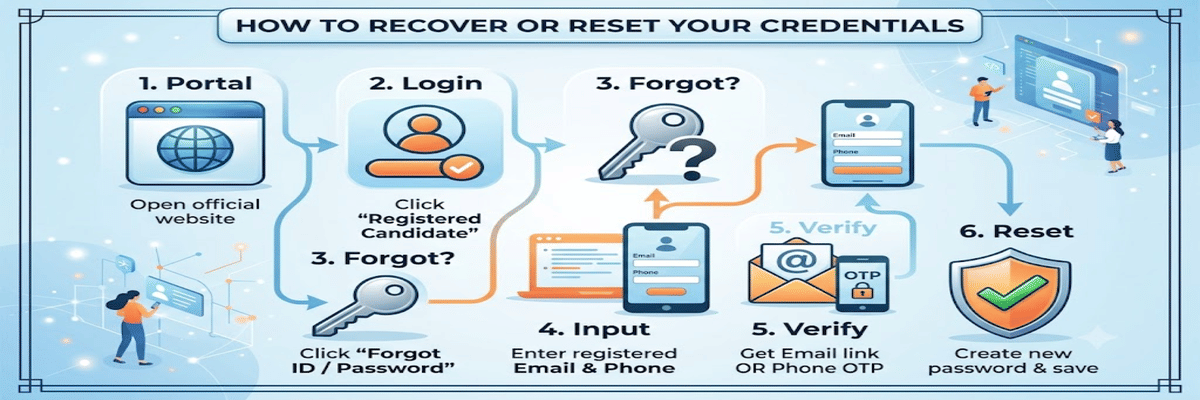 CAT 2026 Login Credential Recovery