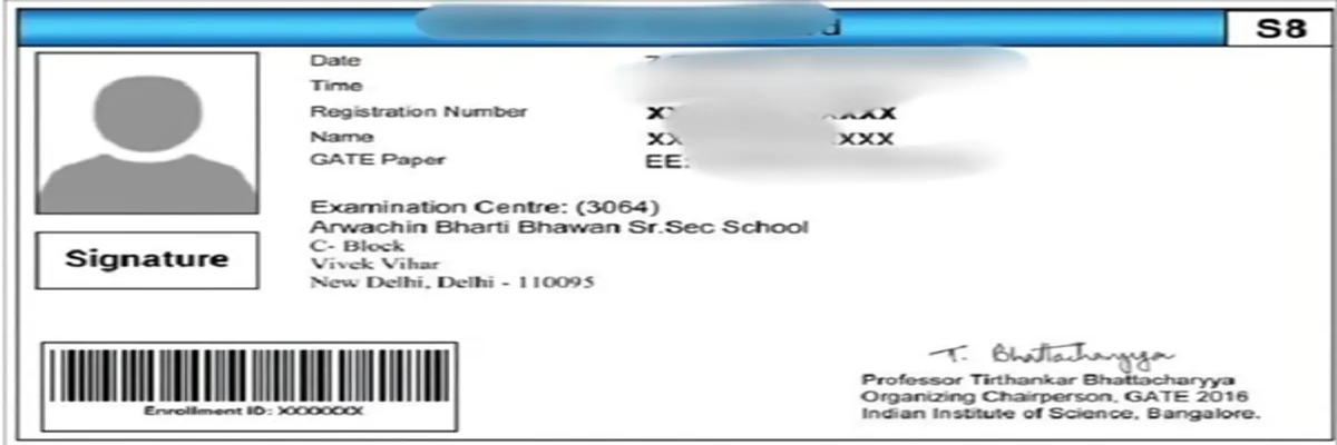 GATE 2027 Admit Card