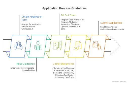 AUDDE MSc Application Process
