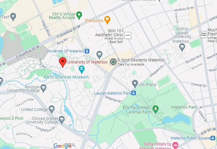 University Of Waterloo Admissions Application Fee Acceptance Rate And   Waterloo Map Eb802c11109f93d25b692d63b052fc00 